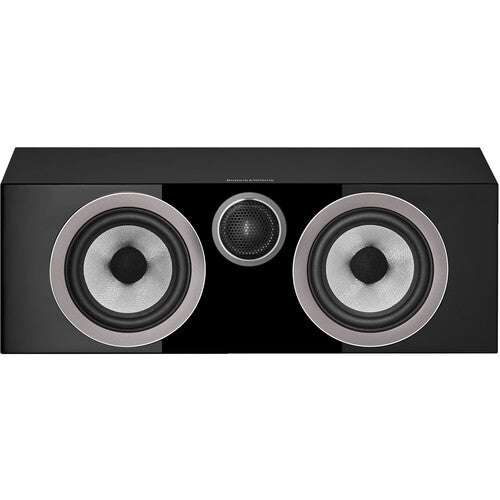 B&W HTM72 S3 Altavoz de canal central de dos vías. Es el altavoz para canal central más compacto de la serie 700 (color blanco NEGRO)