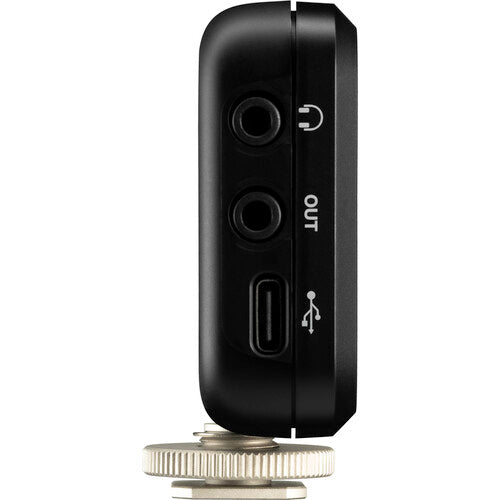 SHURE MV-TWO-KIT Micrófonos miniatura inalámbricos bluetooth, capturar audio profesional en teléfonos celulares, cámaras o computadoras. Sistema de micrófono inalámbrico con clip incluye el Receptor MoveMic compatibilidad cámaras DSLR, computadoras y etc