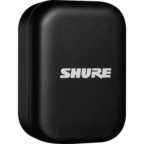 SHURE MV-TWO-KIT Micrófonos miniatura inalámbricos bluetooth, capturar audio profesional en teléfonos celulares, cámaras o computadoras. Sistema de micrófono inalámbrico con clip incluye el Receptor MoveMic compatibilidad cámaras DSLR, computadoras y etc