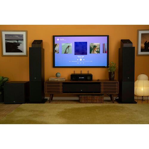 JBL MA9100HP. Receptor AV 9.2 canales, Hasta 140 W por canal a 8 ohmios, 8K HDR y sonido Dolby Atmos. Conectividad WiFi, Bluetooth y calibración Dirac Live. Audio de alta fidelidad premium en Store Smart House. ¡Envío rápido y garantía oficial!