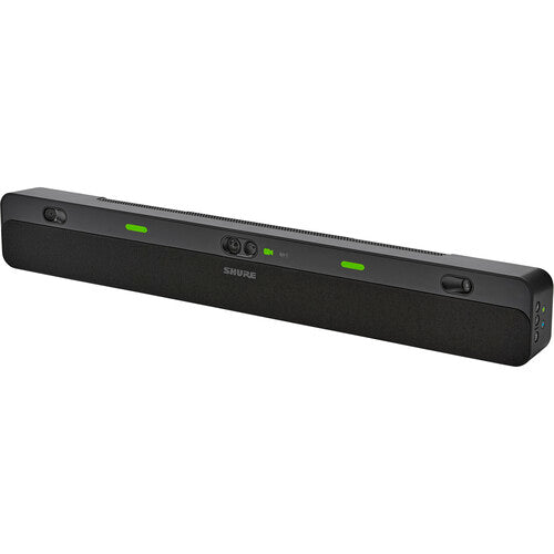 Shure IntelliMix Bar Pro Kit IMXBPK: Barra de Videoconferencia 4K Todo en Uno con IA | Audio Premium Microflex, Cámara con Auto-framing y Seguimiento de Orador | Certificado Microsoft Teams y Zoom | Integración PoE+ y Dante para Salas de Juntas