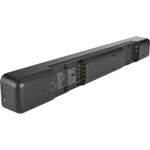 Shure IntelliMix Bar Pro Kit IMXBPK: Barra de Videoconferencia 4K Todo en Uno con IA | Audio Premium Microflex, Cámara con Auto-framing y Seguimiento de Orador | Certificado Microsoft Teams y Zoom | Integración PoE+ y Dante para Salas de Juntas
