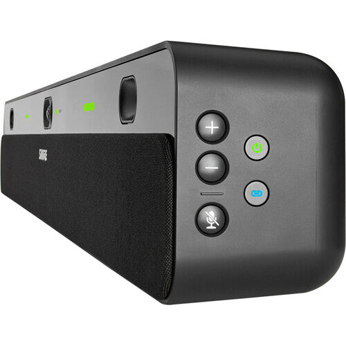 Shure IntelliMix Bar Pro Kit IMXBPK: Barra de Videoconferencia 4K Todo en Uno con IA | Audio Premium Microflex, Cámara con Auto-framing y Seguimiento de Orador | Certificado Microsoft Teams y Zoom | Integración PoE+ y Dante para Salas de Juntas