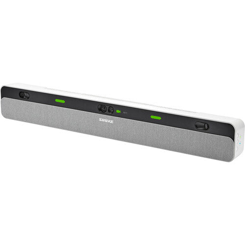 Shure IntelliMix Bar Pro Kit IMXBPK: Barra de Videoconferencia 4K Todo en Uno con IA | Audio Premium Microflex, Cámara con Auto-framing y Seguimiento de Orador | Certificado Microsoft Teams y Zoom | Integración PoE+ y Dante para Salas de Juntas