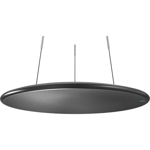 SHURE MXA925 Ceiling Array Micrófono de Techo Inteligente | Audio Profesional para Salas de Juntas, Steerable Coverage™ y DSP IntelliMix® integrado,