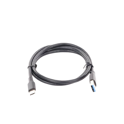 Cable USB-A a USB-C | 1 Metro | Carga y Sincronización de Datos | Carga Rápida 60W | Datos 5 Gbps | QC 3.0/2.0 | FPC | AFC | Protección Integrada | Duradero y Flexible| Caja ABS | Cubierta de TPE | Color Negro.