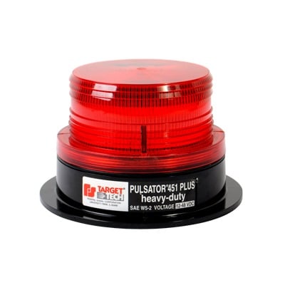 Luz modelo 451 en color rojo
