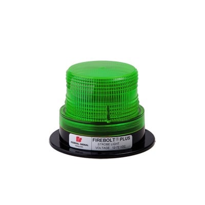 Estrobo FIREBOLT PLUS, 12-72 Vcc (2 Joules). Con tubo de reemplazo, Color Verde.