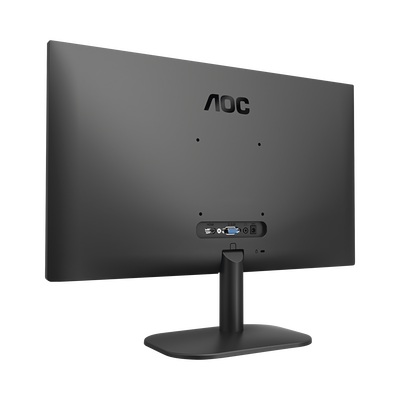 Monitor LED de 23.8" VESA, Resolución 1920 x 1080 Pixeles, Entradas de Video VGA/HDMI. Panel IPS LCD Backlight LED. Ultra Delgado