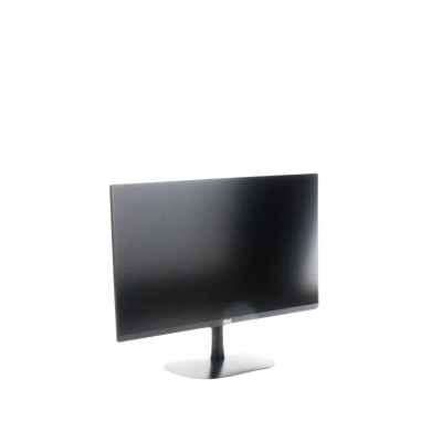 Monitor LED de 23.8" VESA, Resolución 1920 x 1080 Pixeles, Entradas de Video VGA/HDMI. Panel VA LCD Backlight LED. Ultra Delgado