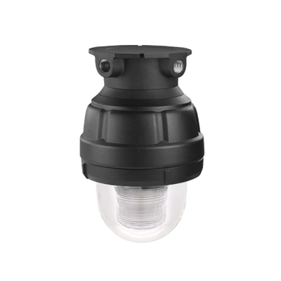 Luz de advertencia LED a prueba de explosión adecuado para su uso en Clase I, Div. I, Grupos C y D; Clase I, Div. 2, Grupos A, B, C y D; Clase II, Div. 1, Grupos E, F y G; Clase III, color Claro, 24 VCD