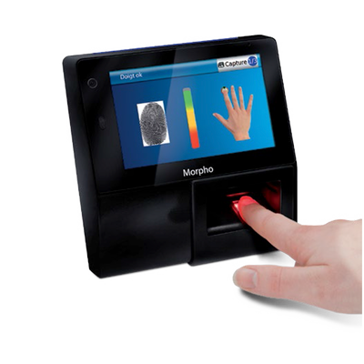 Lector de huella serie sigma multi con lector mifare / tiempo y asistencia / IP65 / PoE