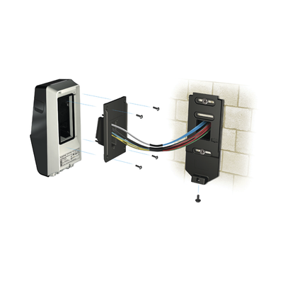 Lector de Huellas Serie Sigma lite + (plus) con lector PROX HID PoE, IP65 aprobado por FBI