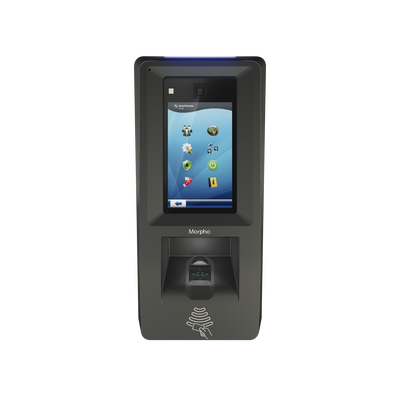 Lector de Huellas Serie Sigma Extreme MULTI-FFD con lector Mifare   PoE, IP65, IK09 aprobado por FBI