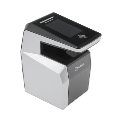 Lector de huella MorphoWave Compact / lector Multiformato  MIFare, DESFire, Prox HID, ICLASS/ QR/ IP65 / PoE