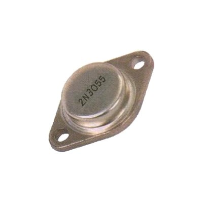 Transistor de Silicio NPN, 30 Vce, 15 Amp., 115 Watt, Paquete TO-3.