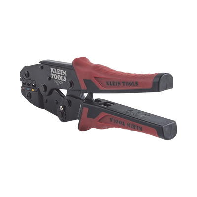 Pinza Ponchadora para Terminales con Aislamiento en Cable de Cobre Sólido y Trenzado de 10-22 AWG.
