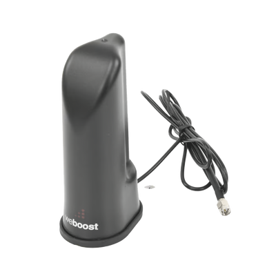 Antena de escritorio tipo cilindro color negra. Cubre las bandas de frecuencia celular. Especial para amplificadores y dispositivos celulares 4G y 3G. Con 1.52 m de cable RG-174 y con conector SMA macho.