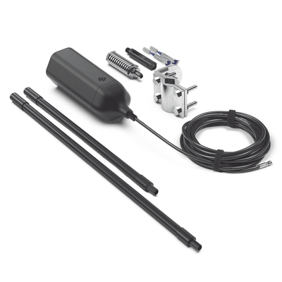 Antena Omnidireccional para Amplificador o Modem 4G/3G | Con montaje para espejo de Tractocamión | Rangos de frecuencia 700-900 MHz, 1710-2270 MHz | Ganancia Máxima 4.3 dBi.