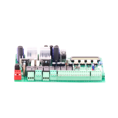 Tarjeta electronica para motores de dos hojas abatibles con decodificación radio incorporada
