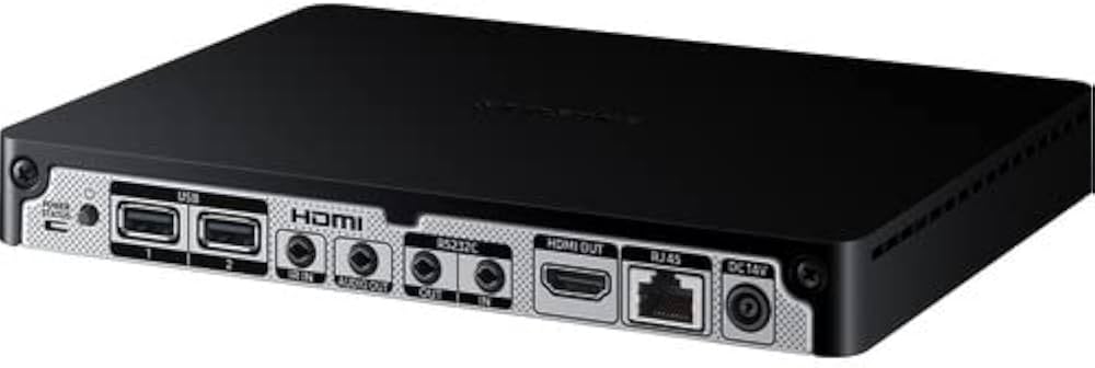 Player de Visualizacion digital compatible con Pantallas Samsung para video wall VM55BU, VM46BU, compatible con Magic Info