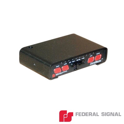 Controlador de lujo para SignalMaster de 6 o 8 módulos, 12 ó 24 Vcc, 14 patrones de destello seleccionables por el instalador