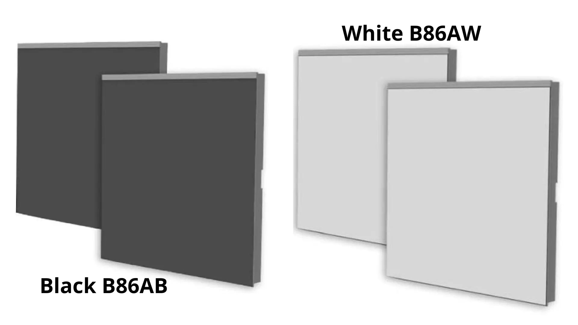 MAXHUB Pizarrones Laterales (Black B86AB / White B86AW) para Pantalla Interactiva Serie Educativa B8620