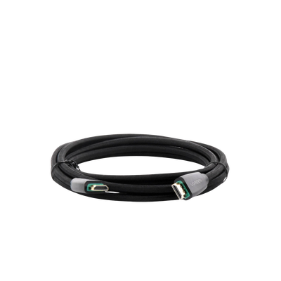 Cable HDMI 2.0  de Nylon Trenzado / 3 m / 4K@60Hz / HDR / 3D / HEC (Canal Ethernet HDMI) / ARC (Canal de Retorno de Audio / Color Profundo de 48 bits / Audio de 32 canales / HDCP 2.2 /Audio DTS: X / 18 Gbps / Blindaje de 4 capas