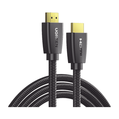 Cable HDMI 2.0  de Nylon Trenzado / 10 m / 4K@60Hz / HDR / 3D / HEC (Canal Ethernet HDMI) / ARC (Canal de Retorno de Audio / Color Profundo de 48 bits / Audio de 32 canales / HDCP 2.2 /Audio DTS: X / 18 Gbps / Blindaje de 4 capas