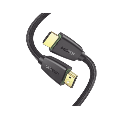 Cable HDMI 2.0  de Nylon Trenzado / 10 m / 4K@60Hz / HDR / 3D / HEC (Canal Ethernet HDMI) / ARC (Canal de Retorno de Audio / Color Profundo de 48 bits / Audio de 32 canales / HDCP 2.2 /Audio DTS: X / 18 Gbps / Blindaje de 4 capas
