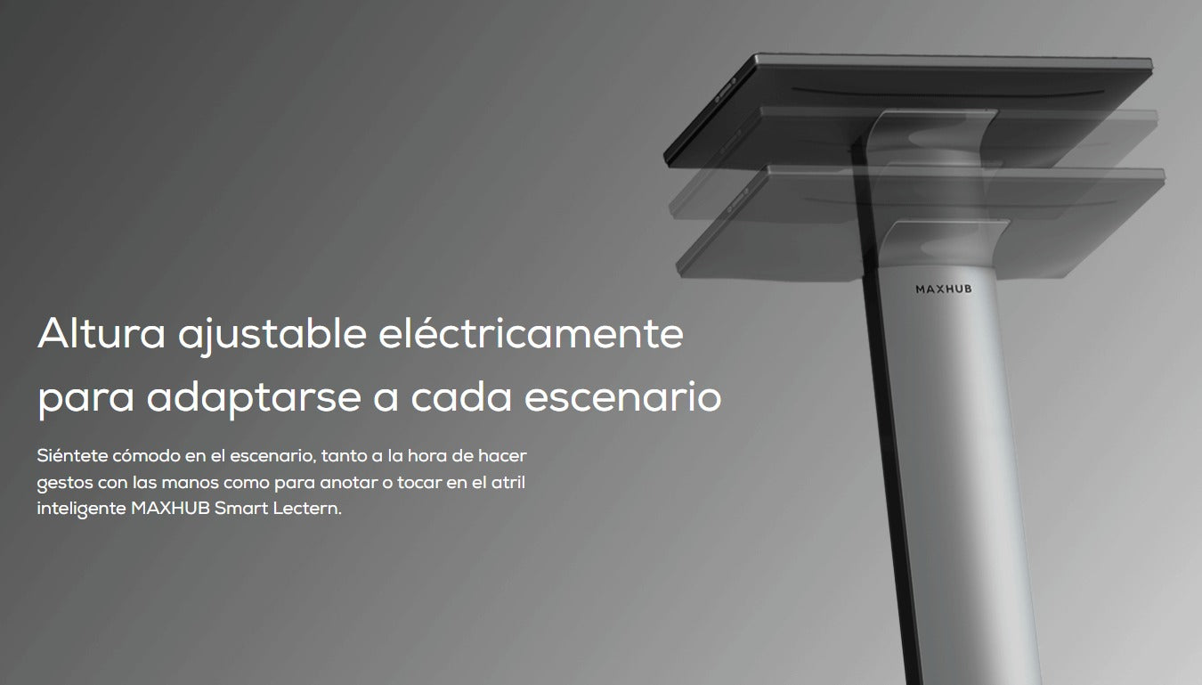 MAXHUB SL22MC Podium Monitor Táctil Interactivo líder en tecnología colaborativa para empresas y aulas de capacitación, Display táctil de 21.5" revoluciona la forma de trabajar en equipo, Conectividad total HDMI, USB, WiFi, conexión inalámbrica