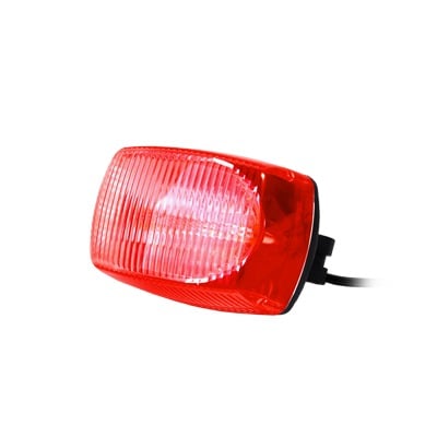 Luz estroboscópica frontal para motocicletas, color rojo