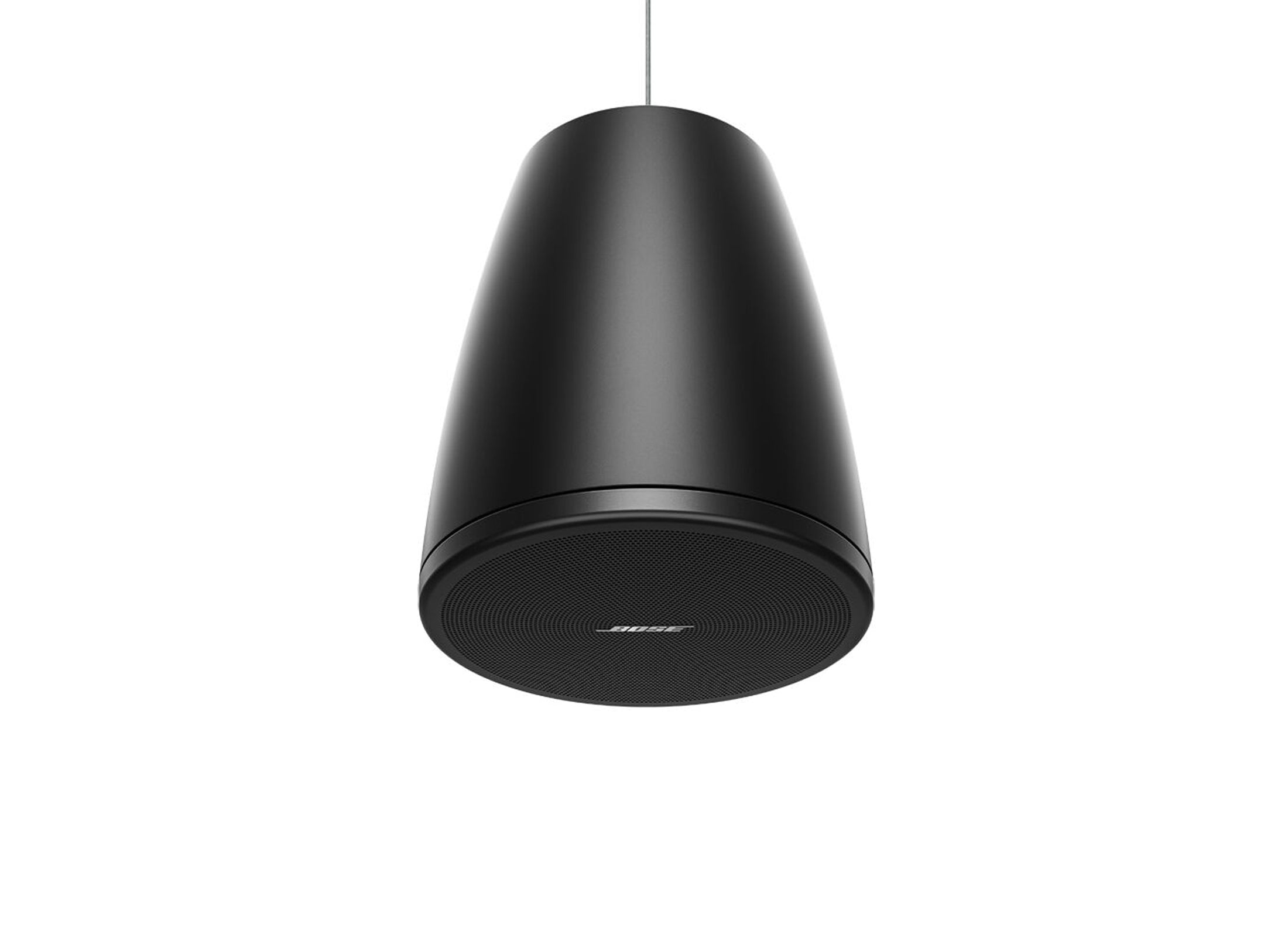 BOSE DM3P DesignMax Altavoz colgante de 2 vías, Rango de Cobertura, Horizontal 130° Cónica, Impedancia nominal 8 Ω y 70/100V 3W, 6W, 12W, 25W.(1 par)