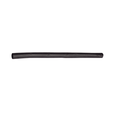 Tubo Termoencogible (Termofit) Negro de 1.2 m, 3/32" de Diámetro, Reduce de 2:1, Poliolefina.
