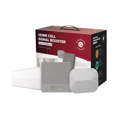 KIT Amplificador de Señal Celular, HOME MULTIROOM | Mejora la Señal Celular de todos los Operadores | Cubre áreas de hasta 900 m²