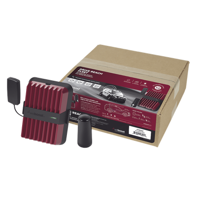 KIT Amplificador de Señal Celular 4G LTE, 3G y VOZ. Drive Reach Fleet. Especial para flota de vehículos que requieren un amplificador permanente. Policía, reparto, servicio, gubernamentales, etc.