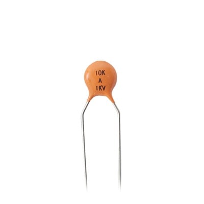 Capacitor de Ceramica 10 PF, 1000 V, 10 % NPO: