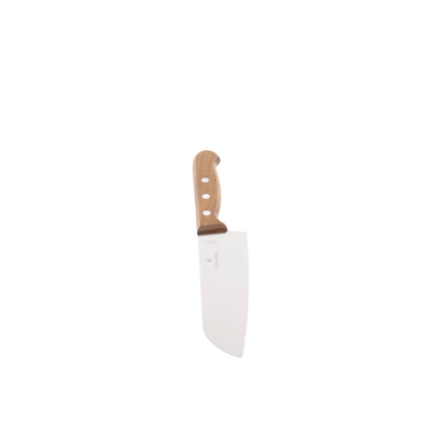 Cuchillo Santoku Wood de 17 cm, Filo con Corte Recto, Estilo Japonés