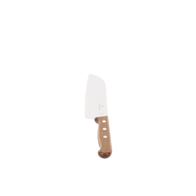 Cuchillo Santoku Wood de 17 cm, Filo con Corte Recto, Estilo Japonés