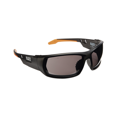 Gafas de seguridad profesionales, marco completo, cristales grises