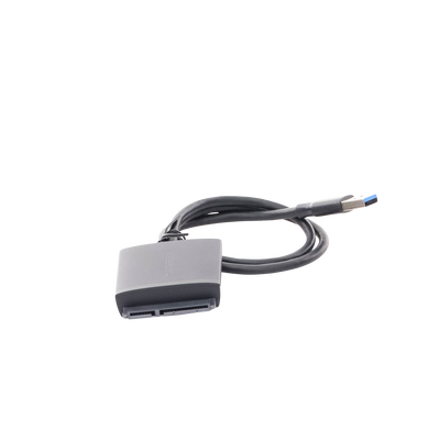 Adaptador USB 3.0 a SATA III | Compatible con Disco Duro HDD y SSD de 2.5" y 3.5" de hasta 12 TB | Velocidad USB 3.0 de hasta 5 Gbps | Alta Velocidad con UASP & TRIM | Cable de 50 cm.