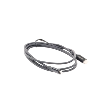 Cable USB-C a Lightning | 1 Metro | Certificado MFi | Carga Rápida 60W | 480 Mbps | PD | Conector C94 | Adecuado para iPhone, iPad y iPod | Protección Integrada | Caja de ABS | Cubierta de TPE | Color Negro.