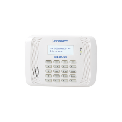 Teclado Programador Alfanumérico con Receptor Inalámbrico