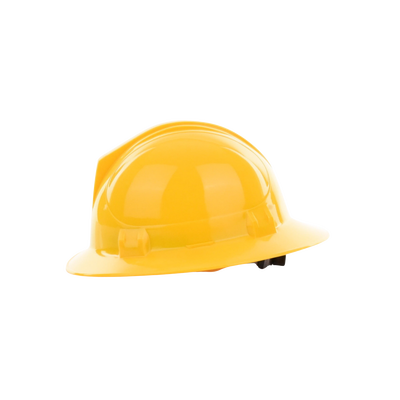 Casco de Seguridad Tipo ala Ancha / Color Amarillo