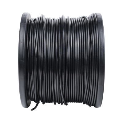 Bobina de 1000 ft ( 305 m ) Cat5e con gel para exterior, color Negro, para aplicaciones en sistemas de redes de datos y cableado estructurado.Uso intemperie.