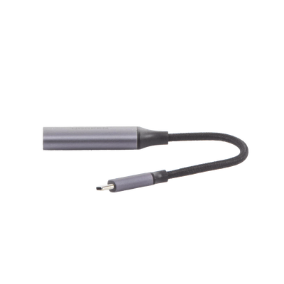 Cable Adaptador USB C a HDMI 4K@60Hz / Convertidor Thunderbolt 3 / Caja de Aluminio / HDMI V2.0 / 3D / Longitud del cable 10cm