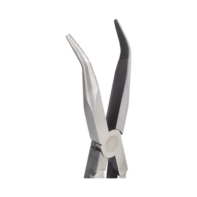 Juego de 2 Pinzas de Punta Doblada y Punta de Aguja de Gran Alcance 33 cm