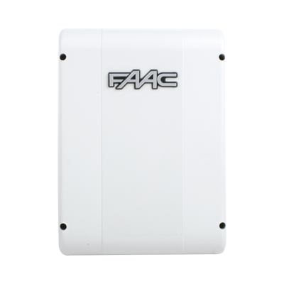 Cuadro de mando FAAC E024S para operadores abatibles  FAAC S418 y FAAC 770N