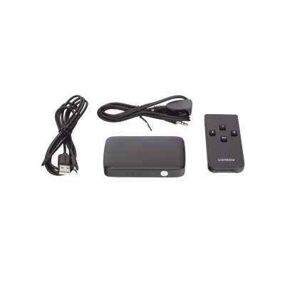 Conmutador HDMI (Switch) 4K@30Hz | 3 Entradas a 1 Salida | 3D | Transmisión Estable | Incluye Control Remoto | Receptor de Infrarrojos | Indicador LED | Chip Inteligente | Incluye Cable Micro USB para Alimentación.