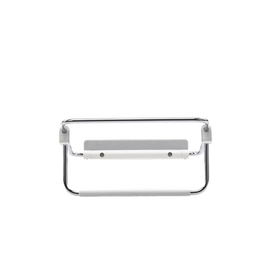 Soporte para Laptop / Plegable / Ajustable de 87 a 131 mm / Amplia compatibilidad 11''-16'' / Capacidad de carga 20 KG / Antideslizante /  Ultra Ligero / Metal / ABS / Silicona / Color Plata